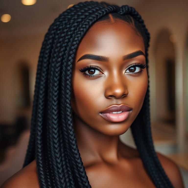 Box Braids at Aïcha Beauty Bar