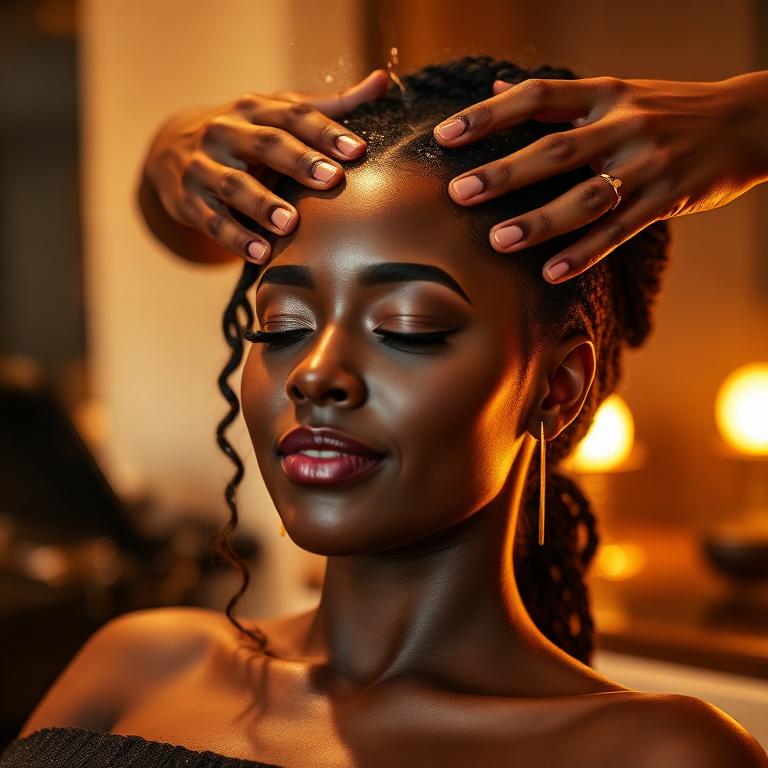 Hair Treatment at Aïcha Beauty Bar
