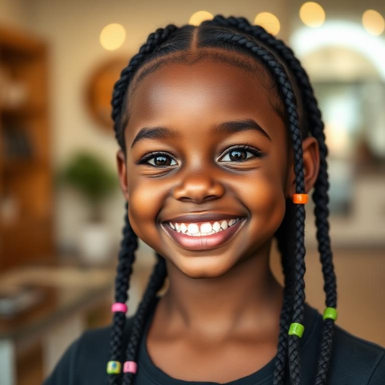 Kids Braids at Aïcha Beauty Bar