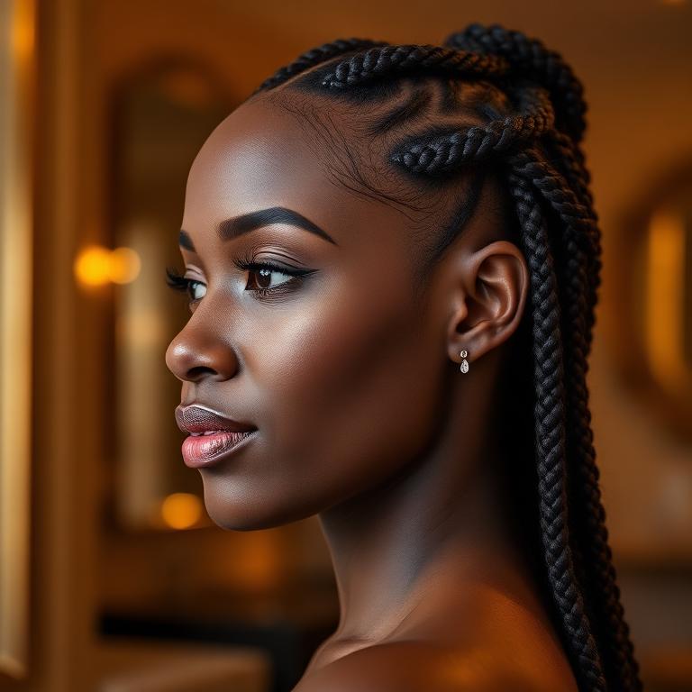 Knotless Braids at Aïcha Beauty Bar